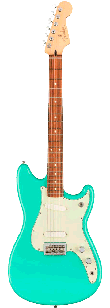 Fender Player Offset Duo Sonic PF Seafoam Green Front 1280